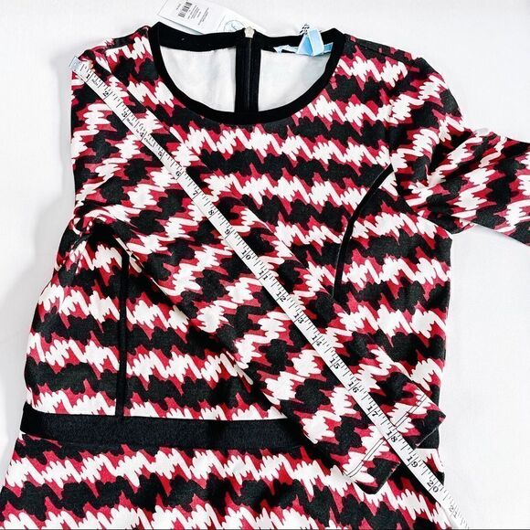 Draper James Homestead Houndstooth Fit Flare Dress - Picture 10 of 12